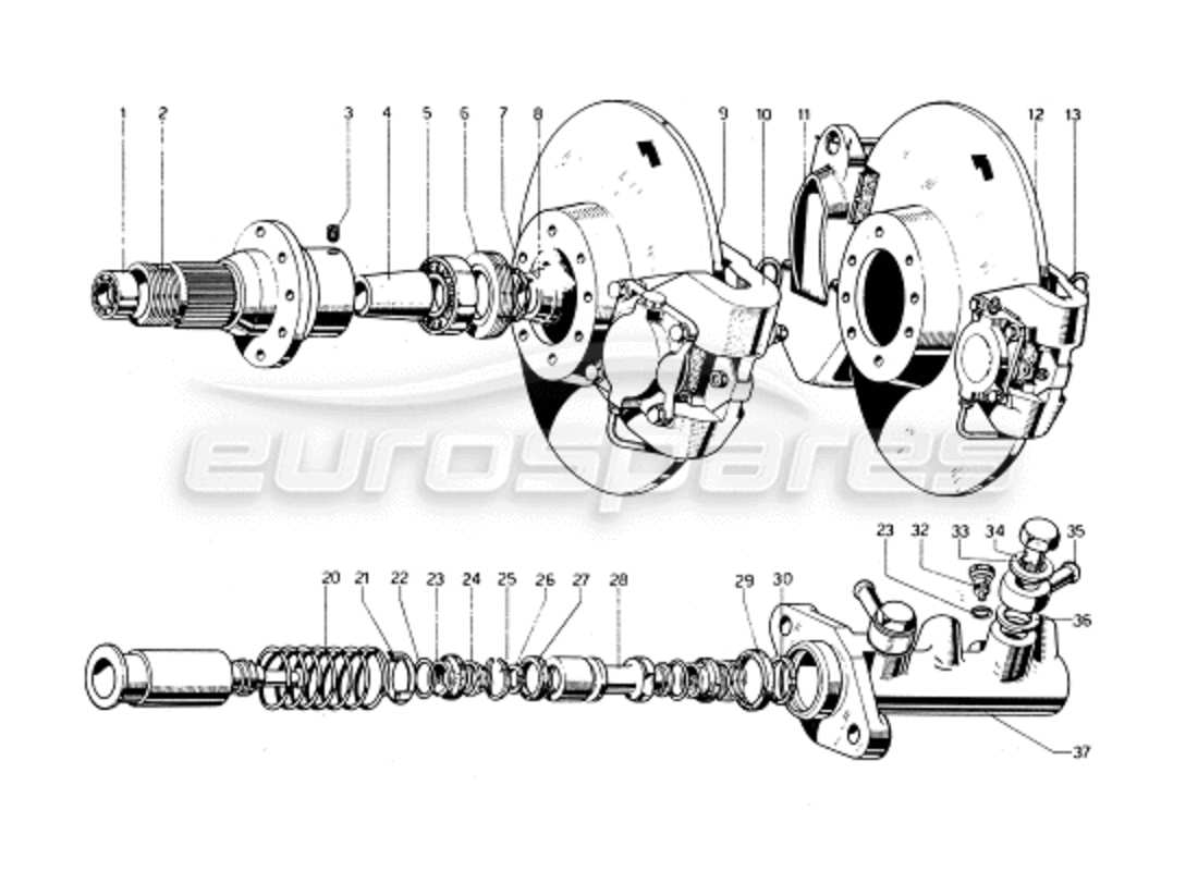 part diagram containing part number vb. 1333 a