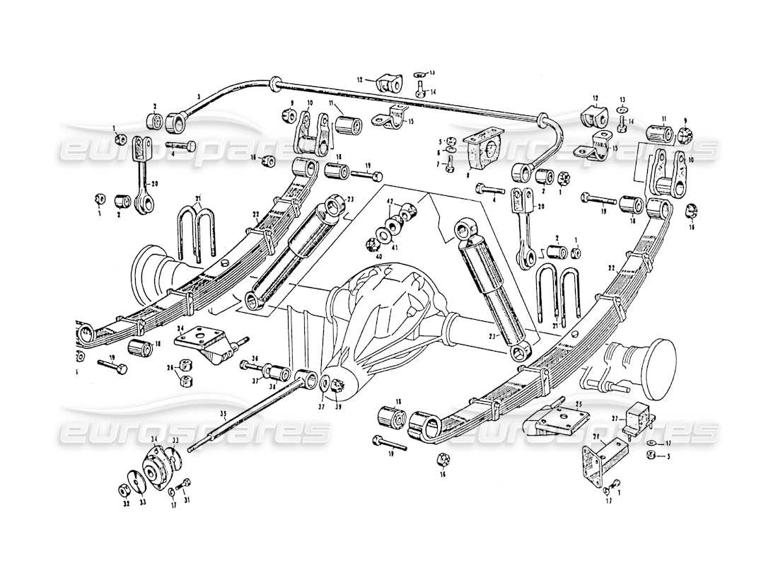 part diagram containing part number sln/42537