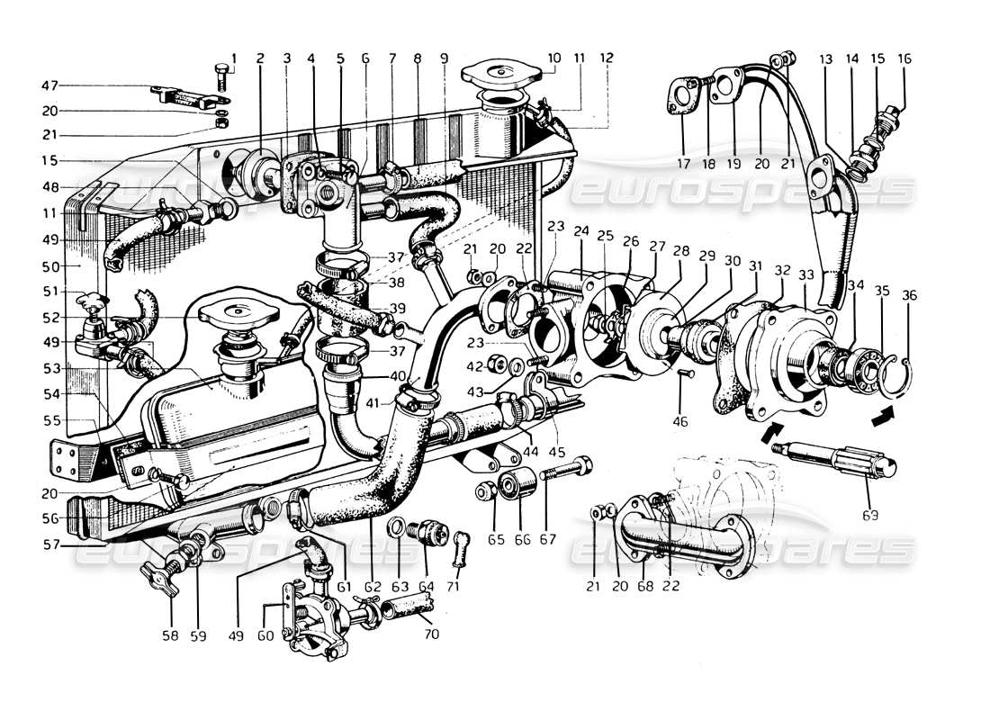 part diagram containing part number 6 r 4