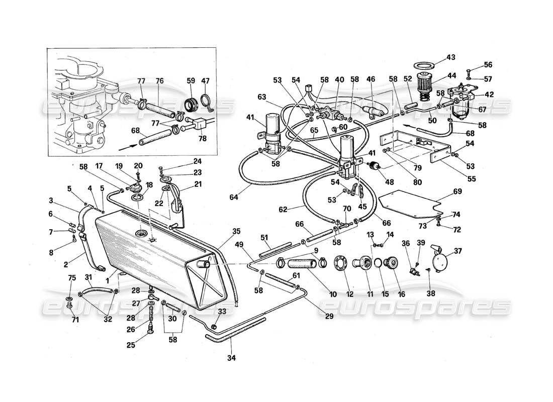 part diagram containing part number tn 93187