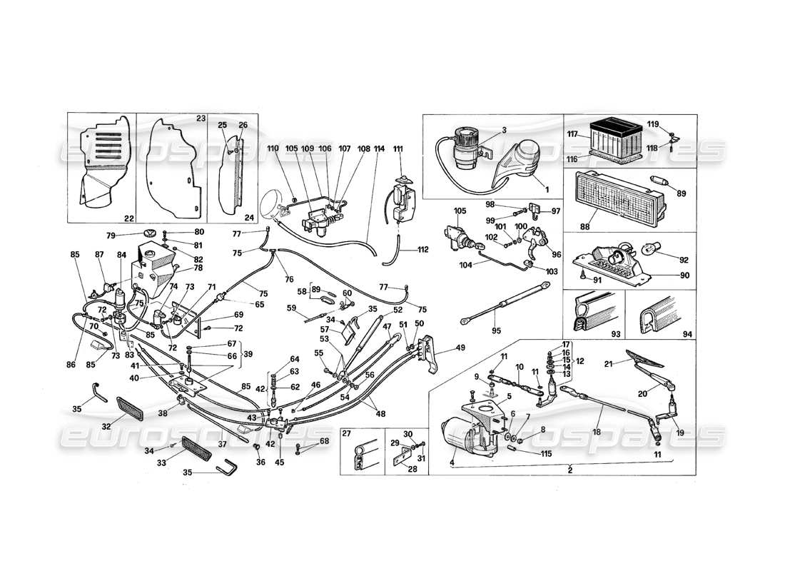 part diagram containing part number vat 74974