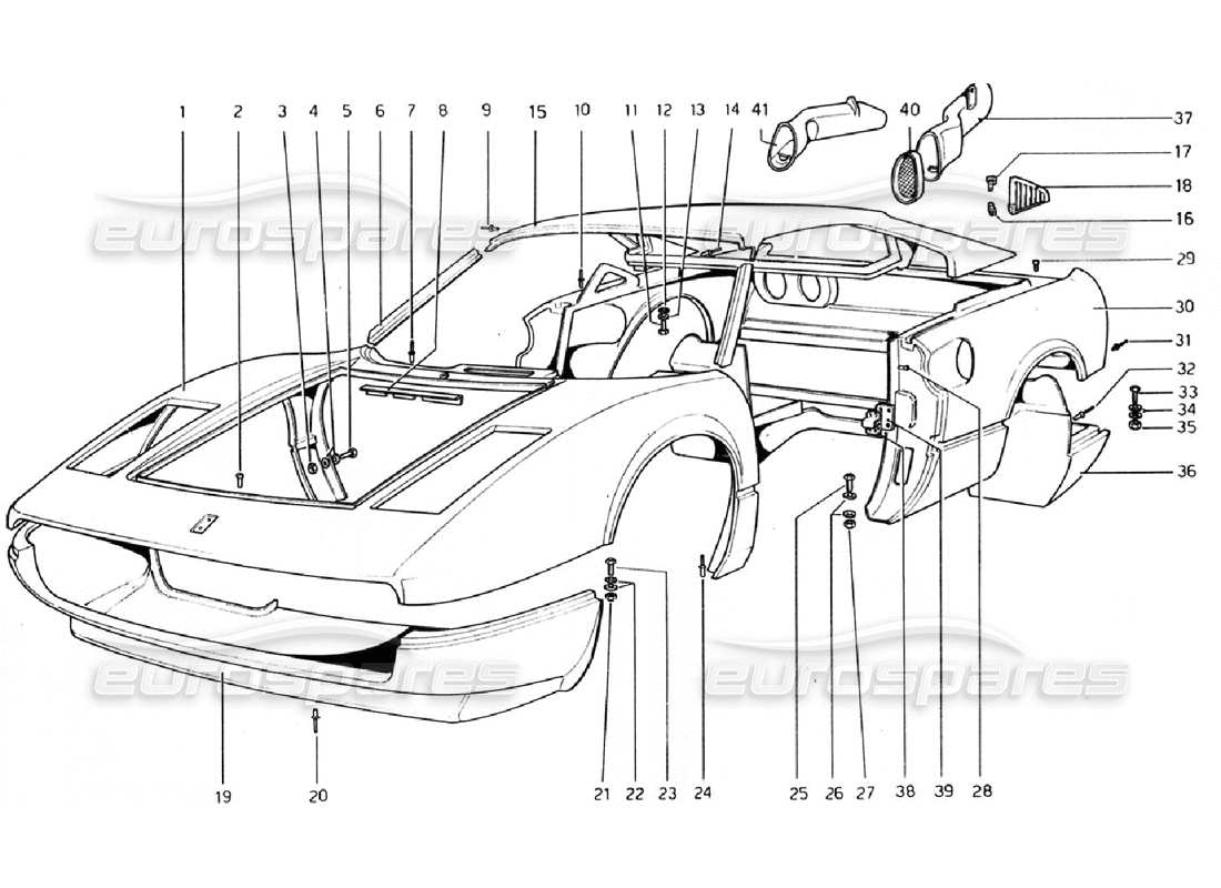 part diagram containing part number 60059301