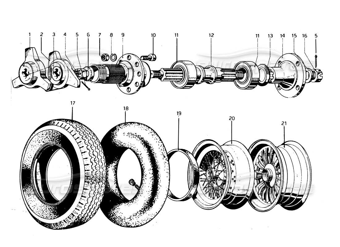 part diagram containing part number 95700039