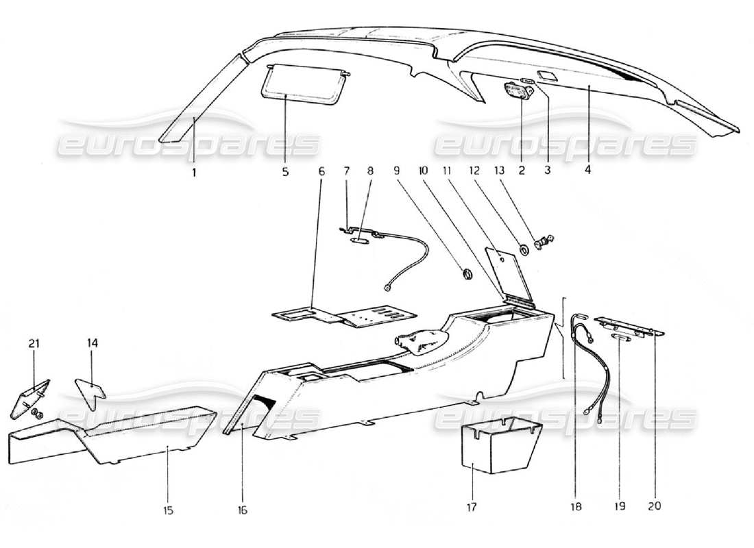 part diagram containing part number 60154309