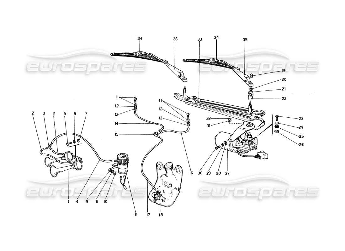 part diagram containing part number 60134004