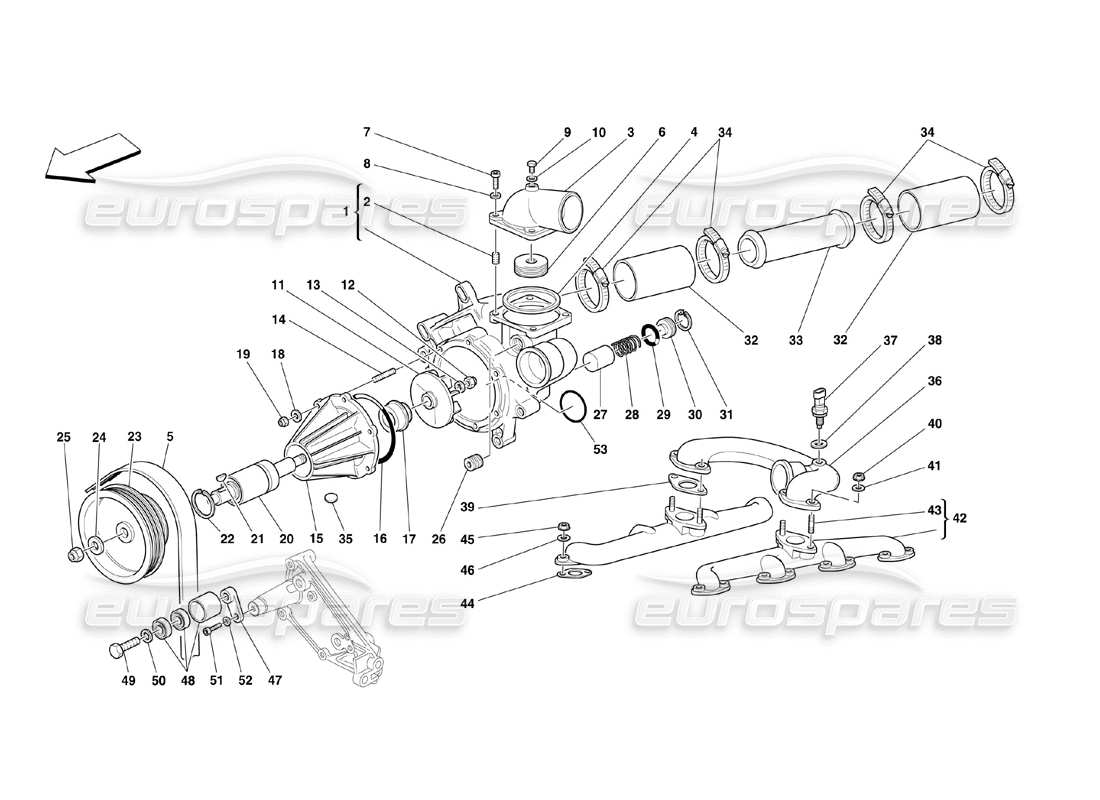 part diagram containing part number 182550