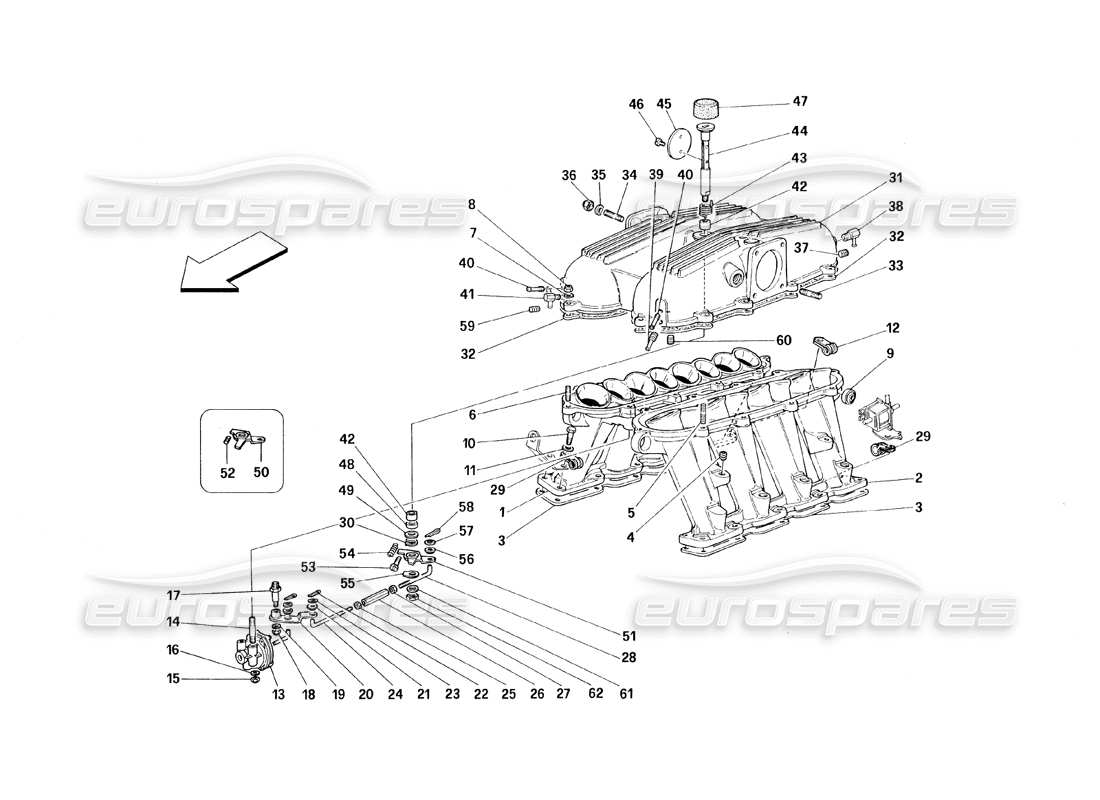 part diagram containing part number 143307