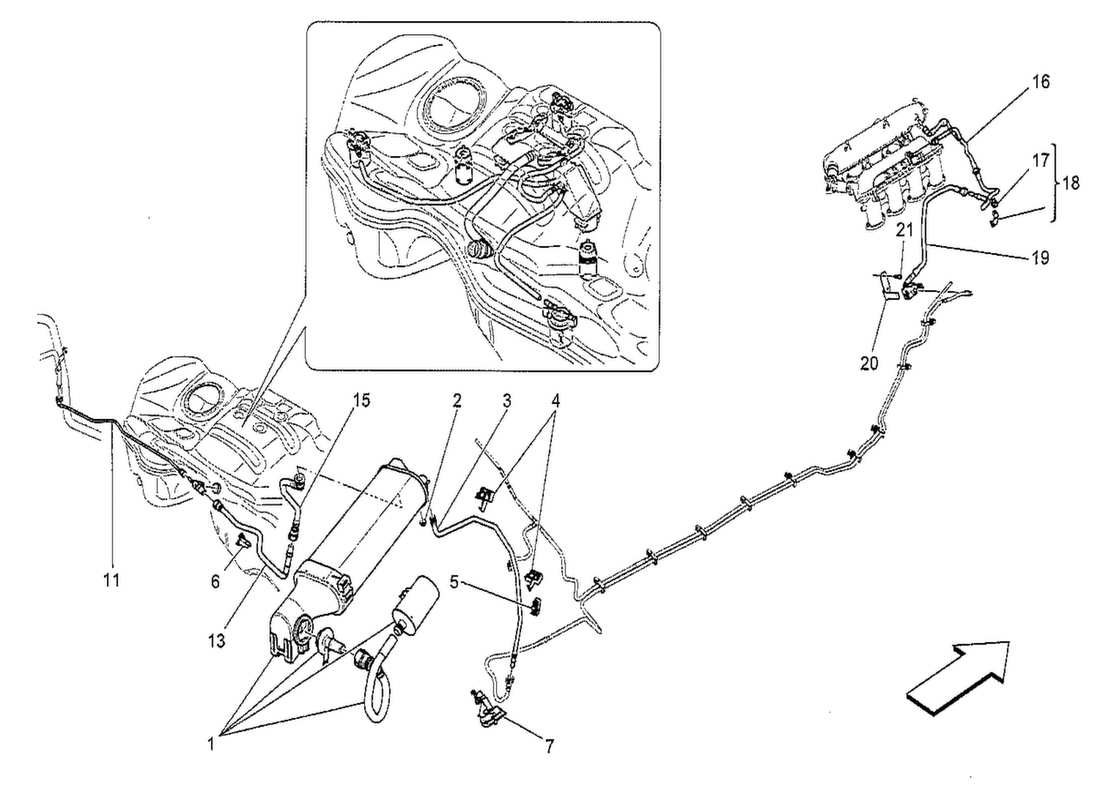 part diagram containing part number 675000069