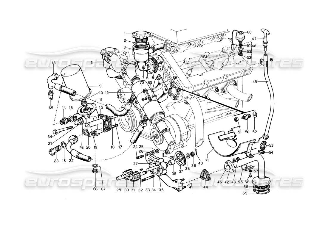 part diagram containing part number oeb-reo6