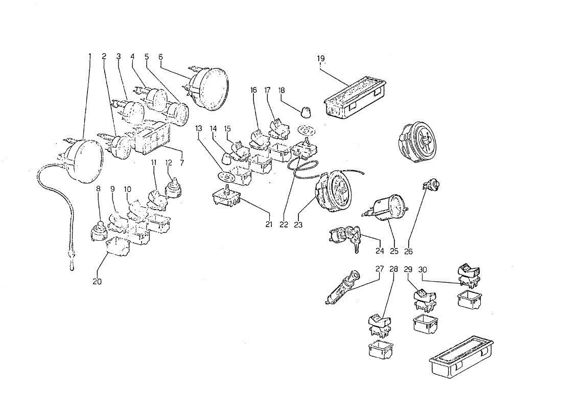 part diagram containing part number 006611003