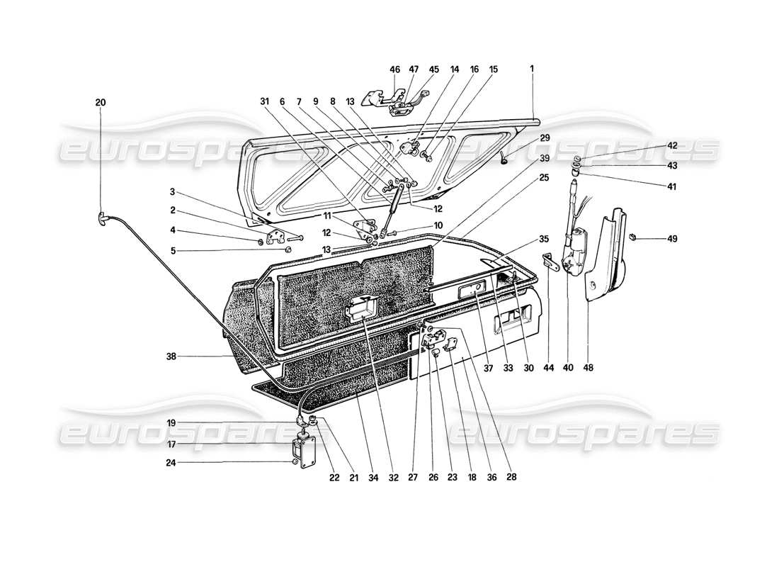 part diagram containing part number 60731900