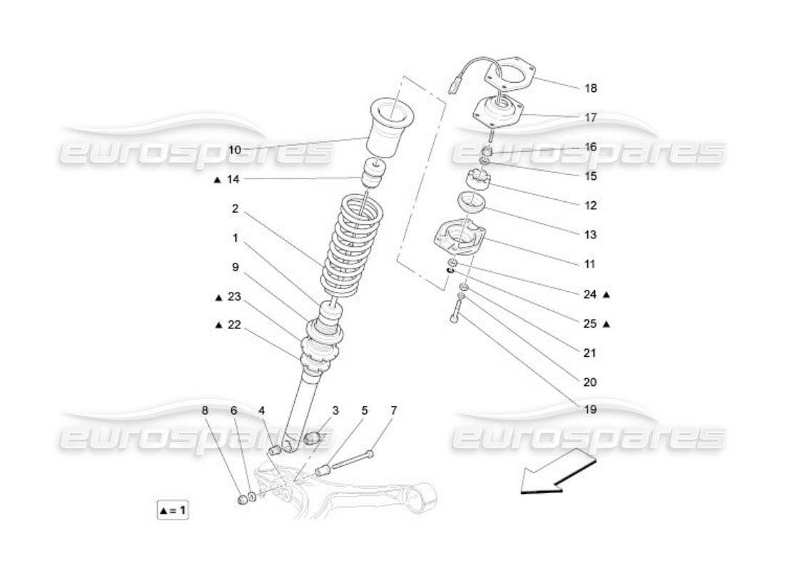 part diagram containing part number 201905