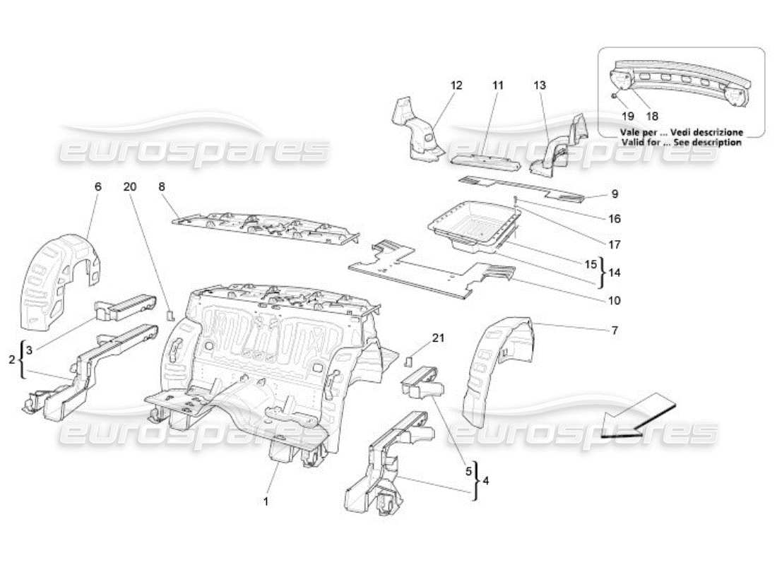 part diagram containing part number 67895200