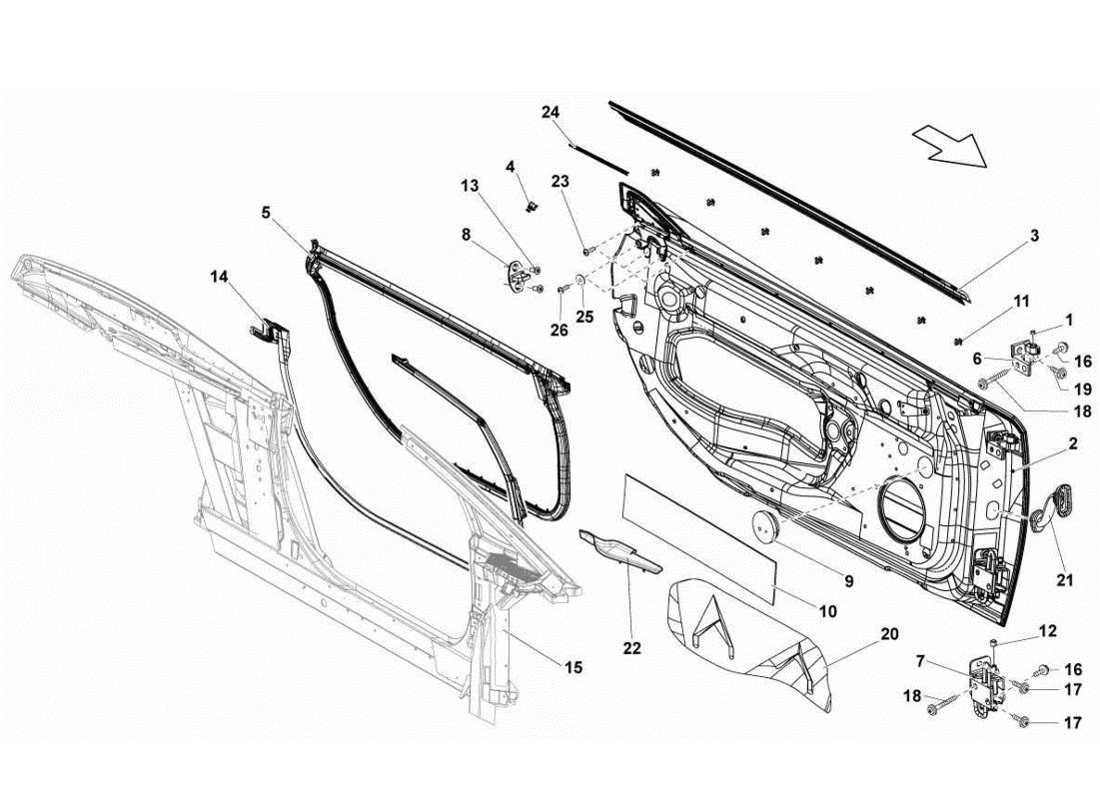 part diagram containing part number 8e0971841e