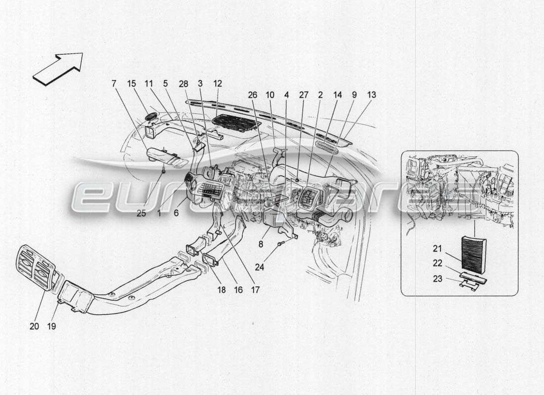 part diagram containing part number 682364..