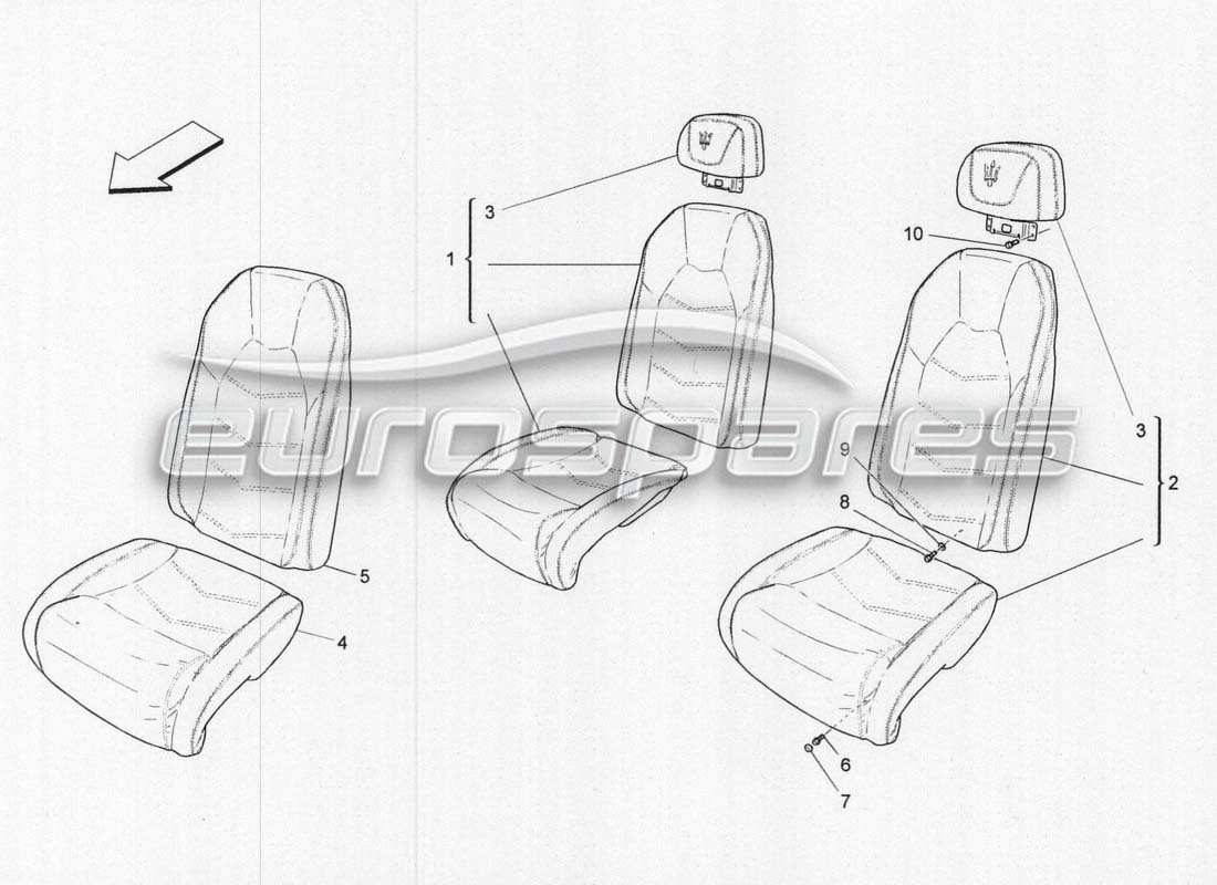 part diagram containing part number 958221...