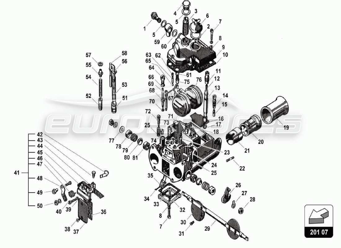 part diagram containing part number a-1359