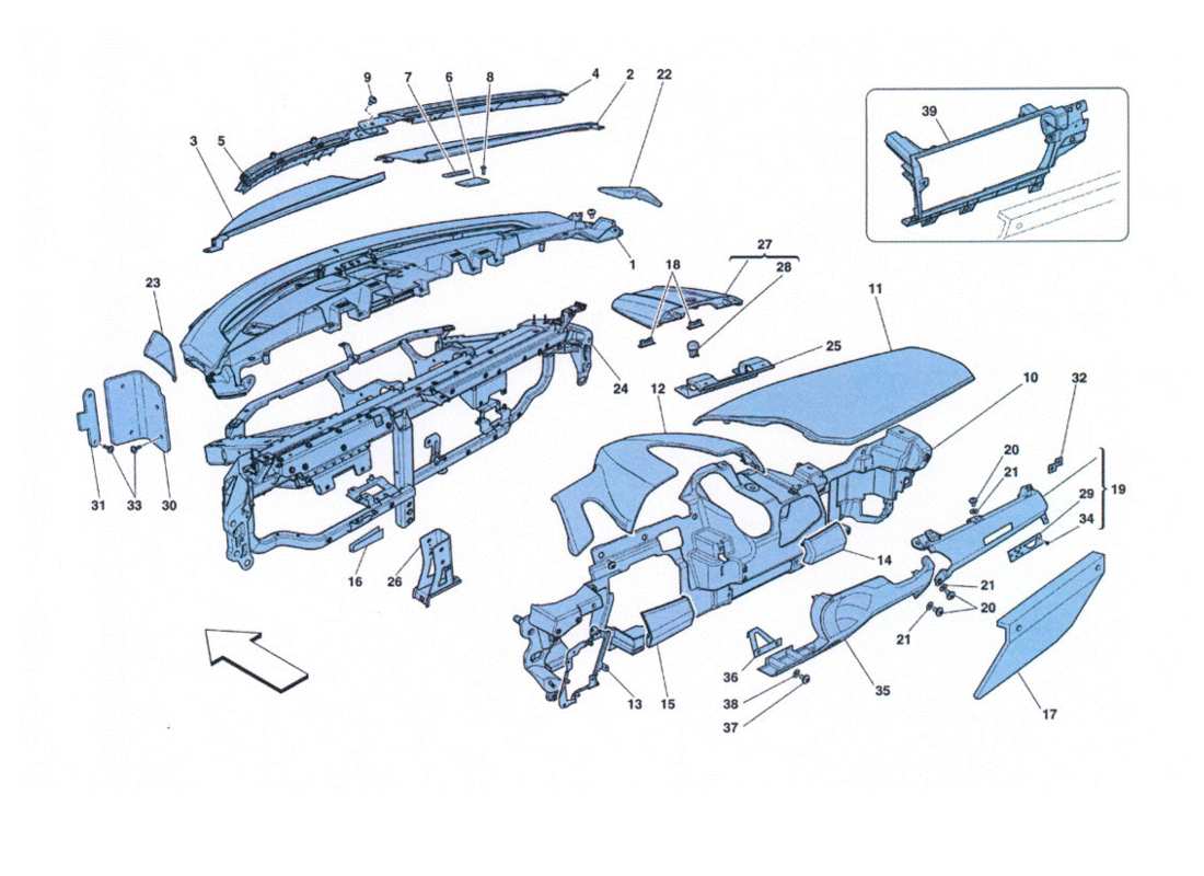 part diagram containing part number 83411700