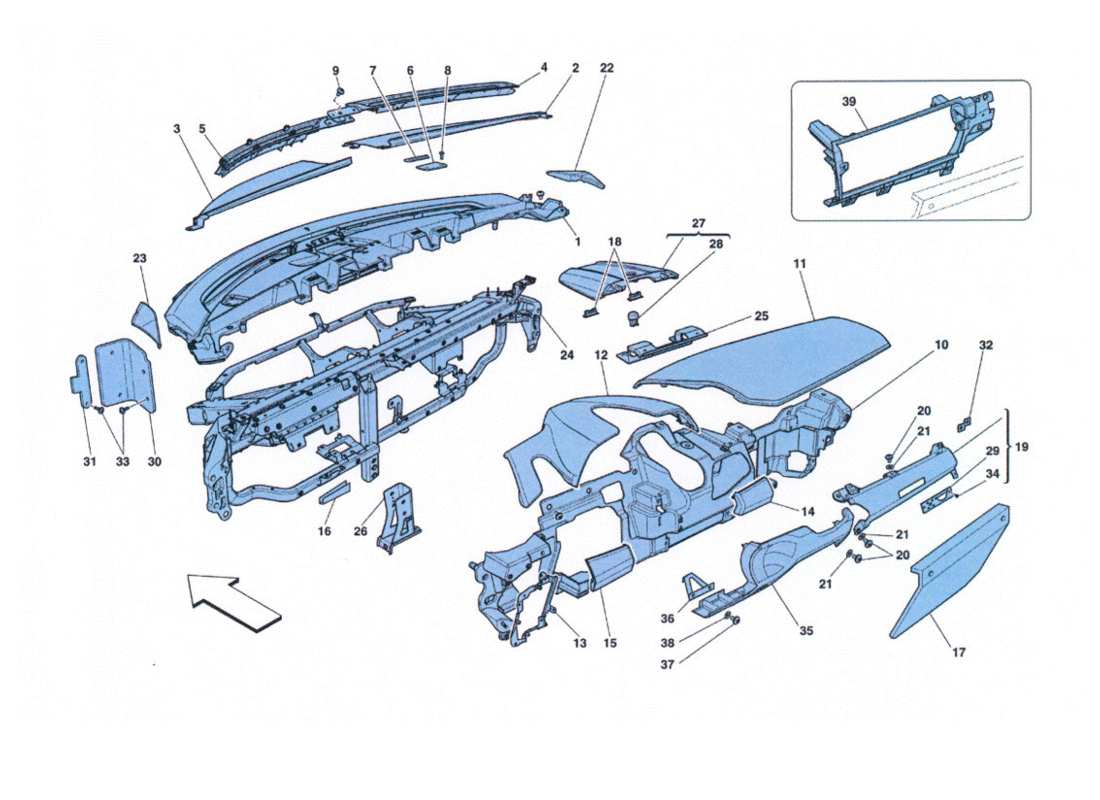 part diagram containing part number 83265712