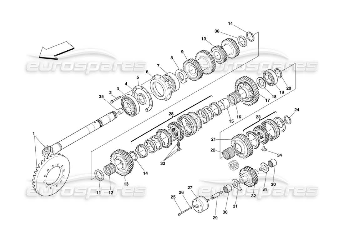 part diagram containing part number 185041