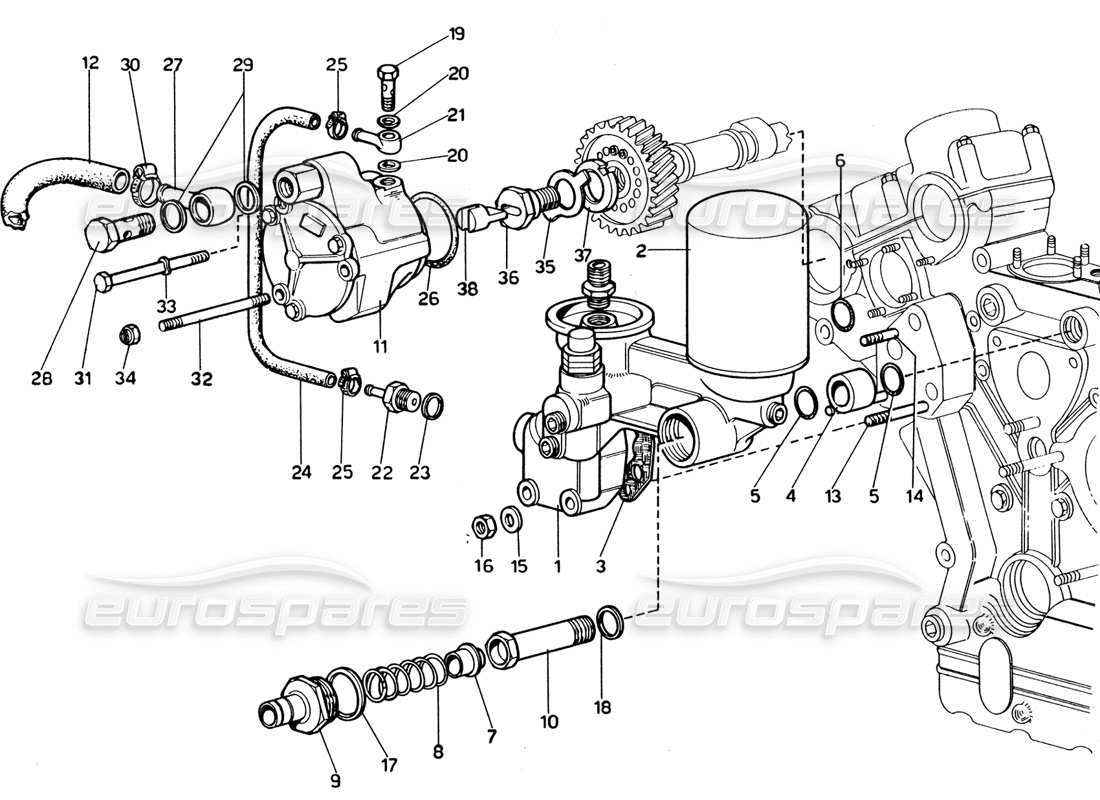 part diagram containing part number 95118