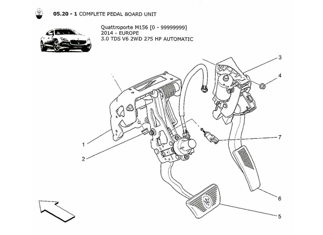 part diagram containing part number 670001724