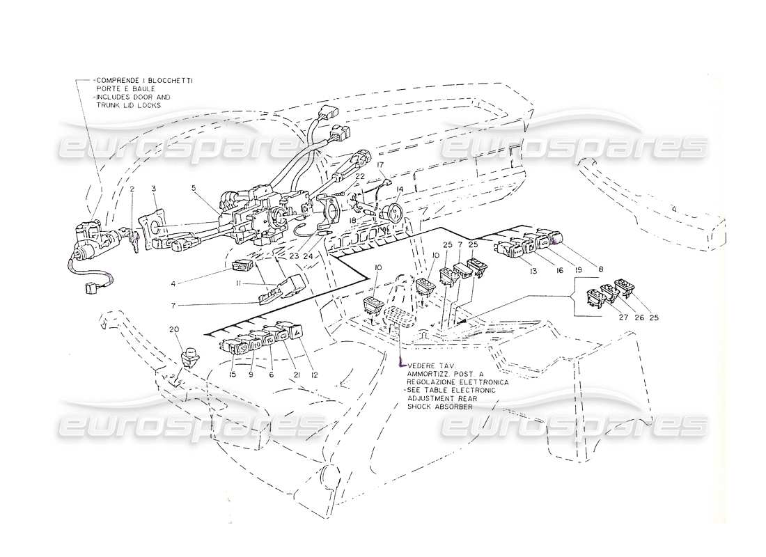 part diagram containing part number 323350151