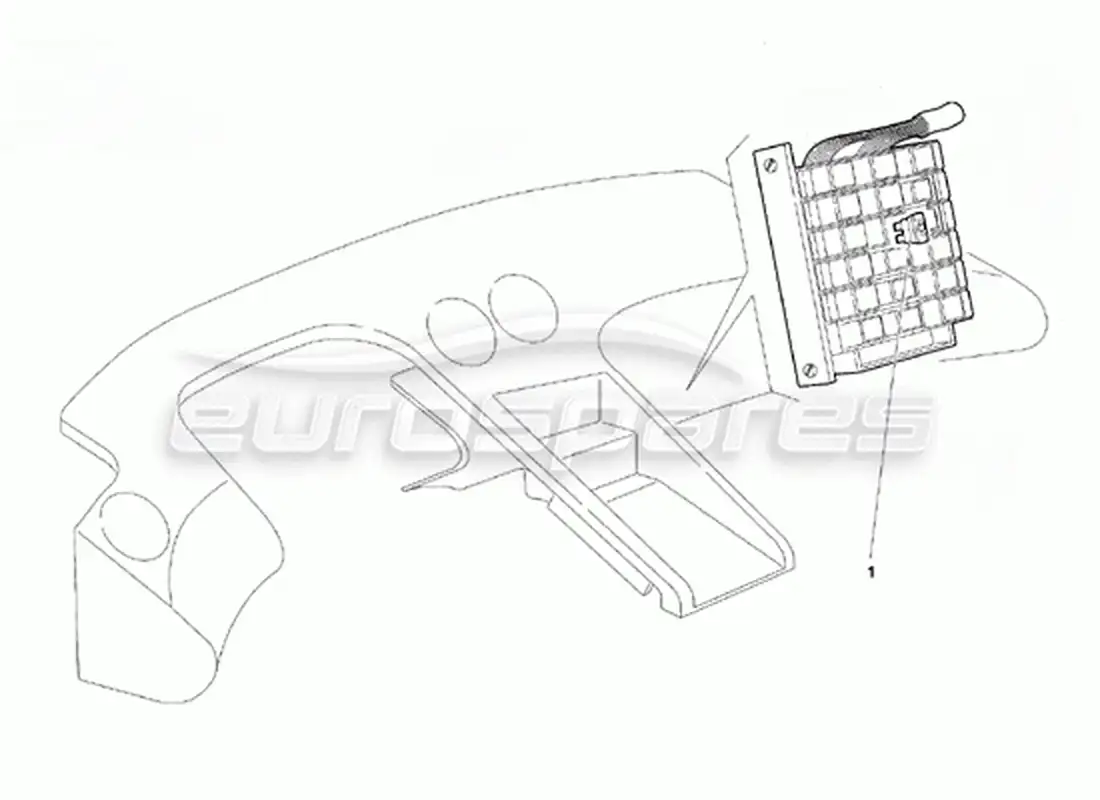lamborghini diablo vt (1994) electrical system (valid for sweden version - april 1994) parts diagram