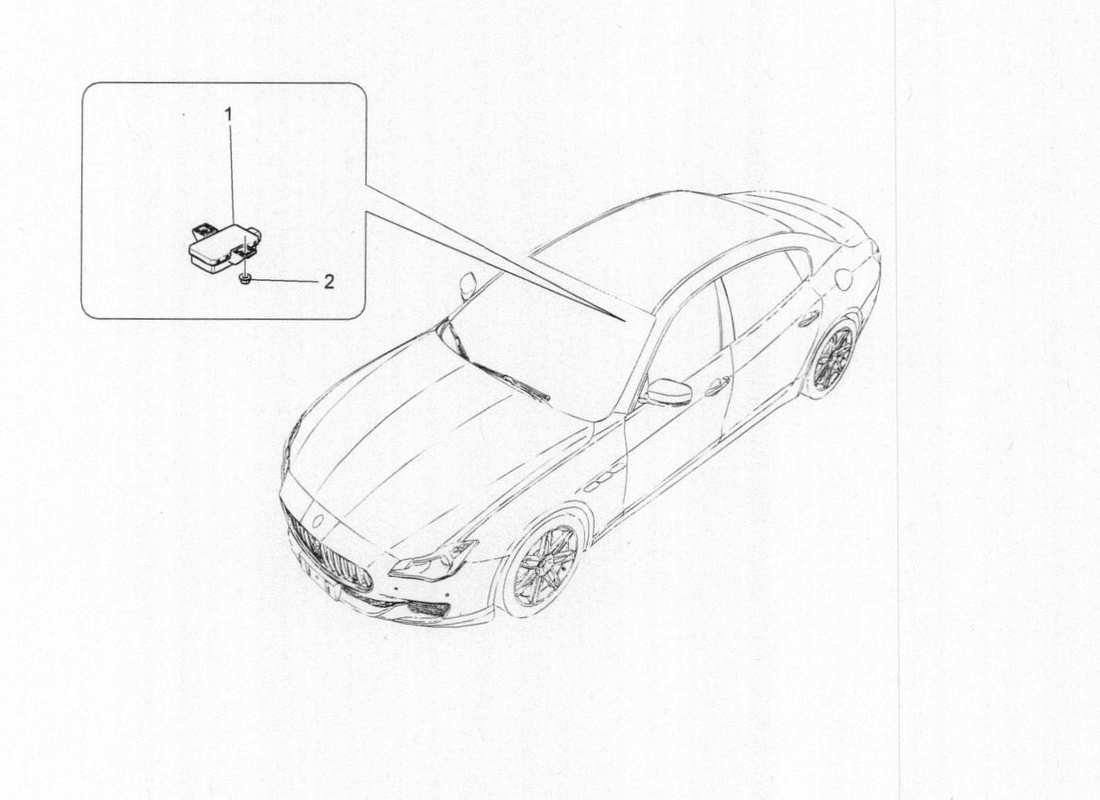 maserati qtp. v6 3.0 bt 410bhp 2015 tyre pressure monitoring system parts diagram