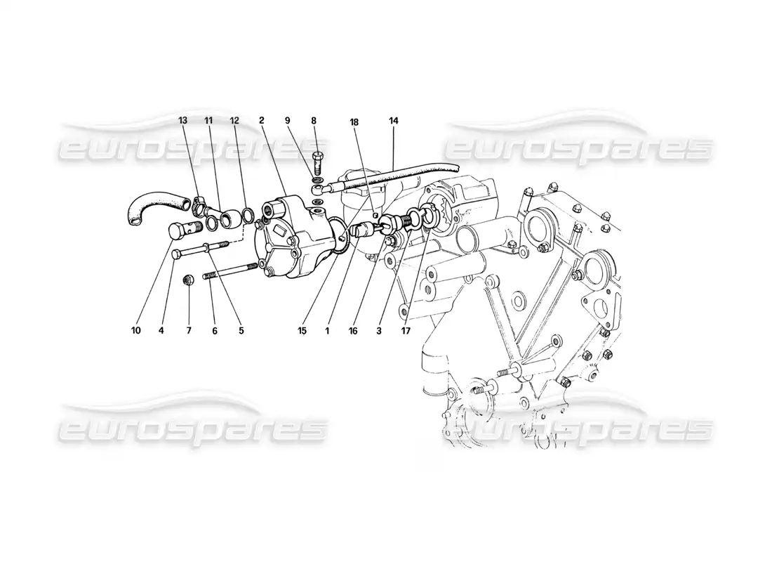 ferrari 400 gt (mechanical) brake booster vacuum pump parts diagram