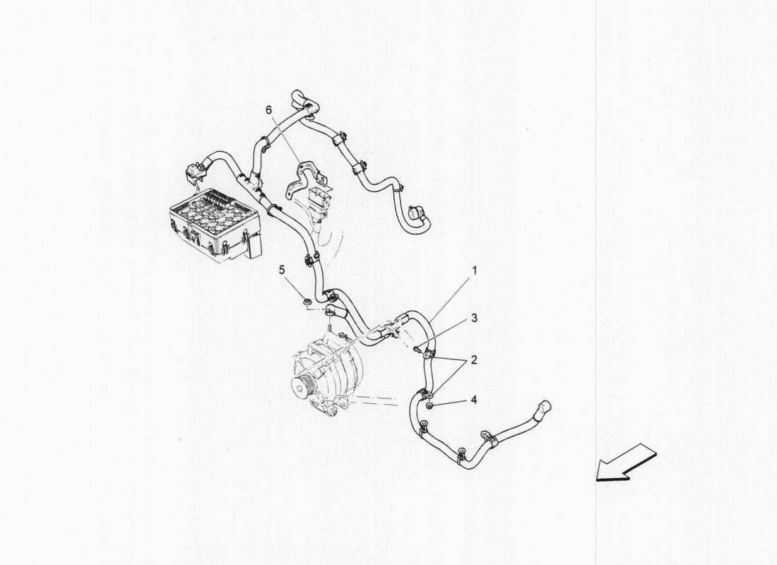 maserati qtp. v6 3.0 tds 275bhp 2017 main wiring part diagram