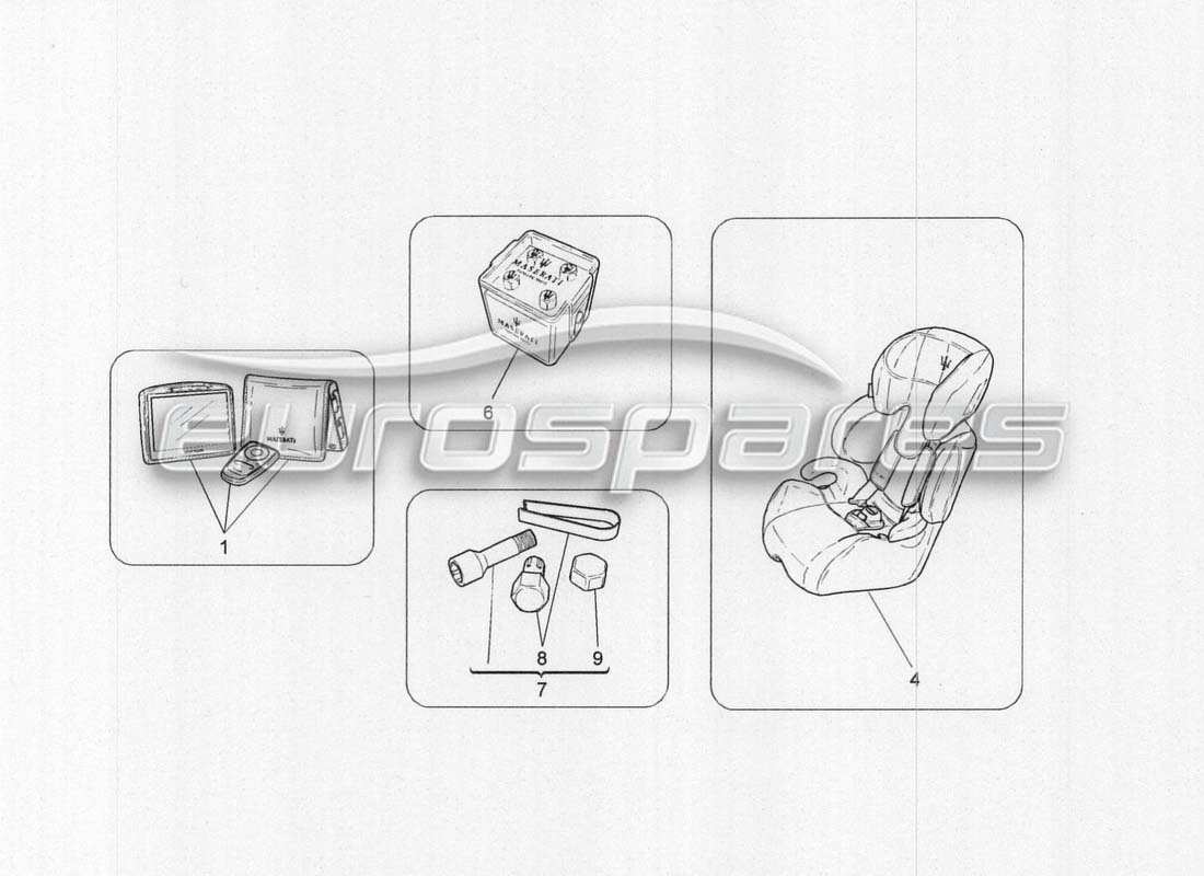 maserati grancabrio mc centenario after market accessories part diagram