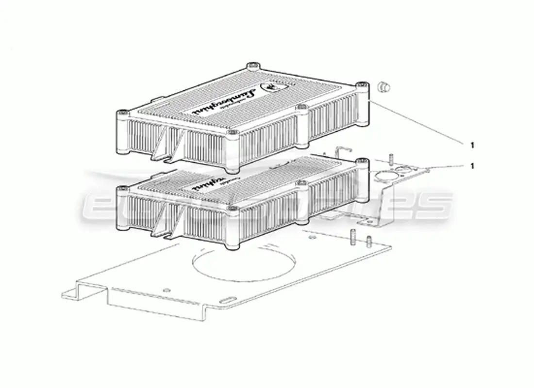 lamborghini diablo vt (1994) electronic injection u. (valid for sweden version - april 1994) parts diagram