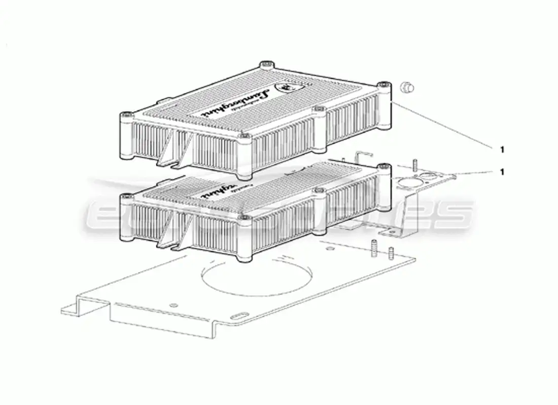 lamborghini diablo vt (1994) electronic injection u. (valid for norway version - april 1994) parts diagram