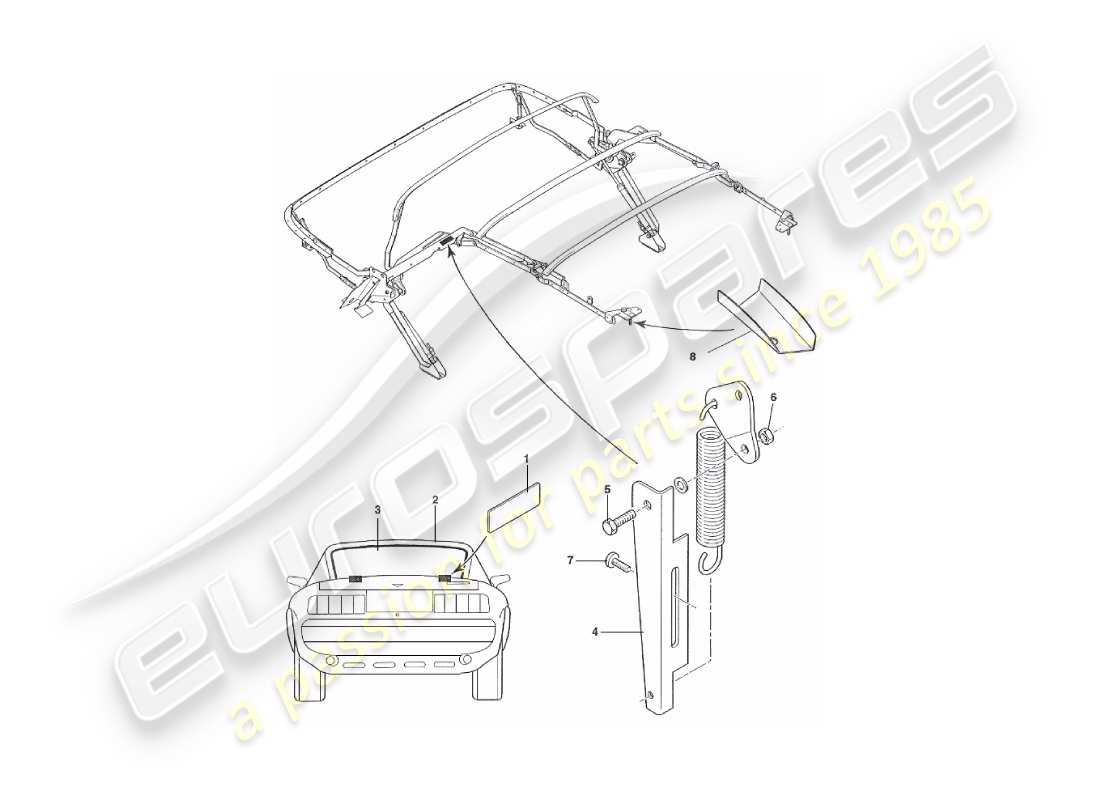 part diagram containing part number 76-60001