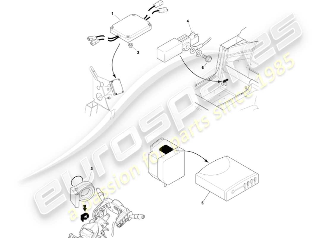part diagram containing part number 4l14-14b345-ba