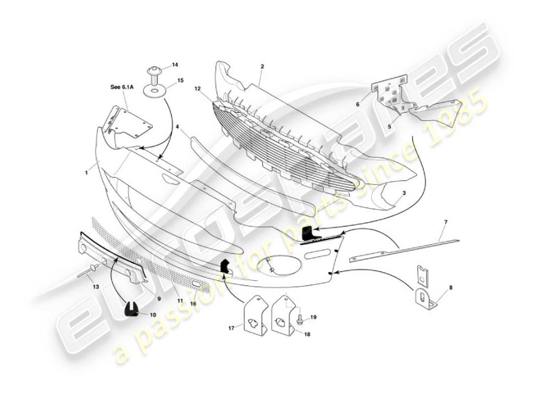 part diagram containing part number 1r12-710135-ae