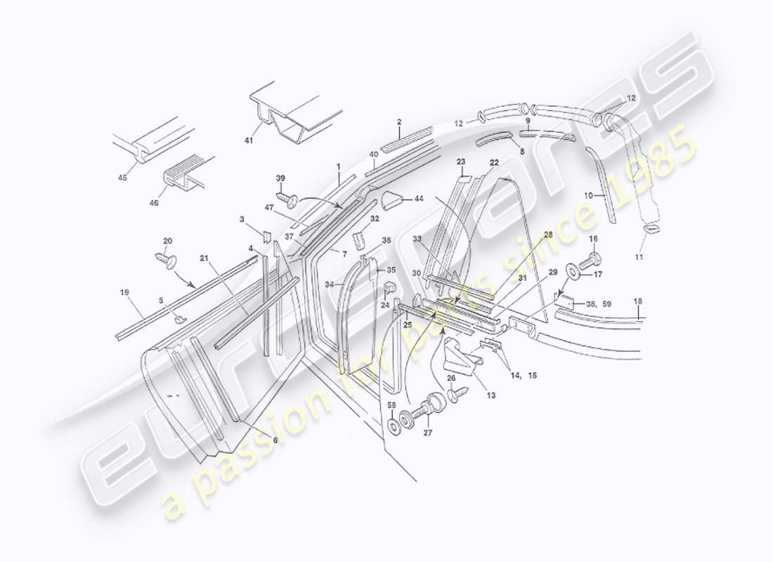 part diagram containing part number 77-60095