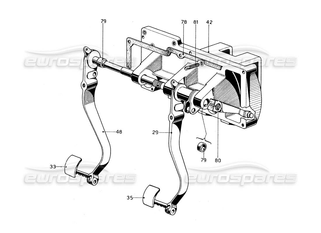 a part diagram from the ferrari 275 parts catalogue