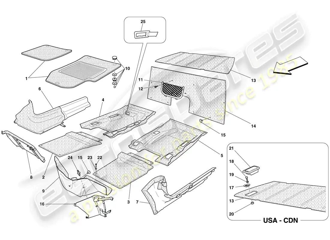 part diagram containing part number 691285..