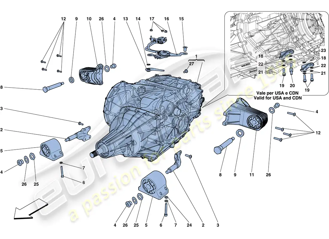 part diagram containing part number 270501