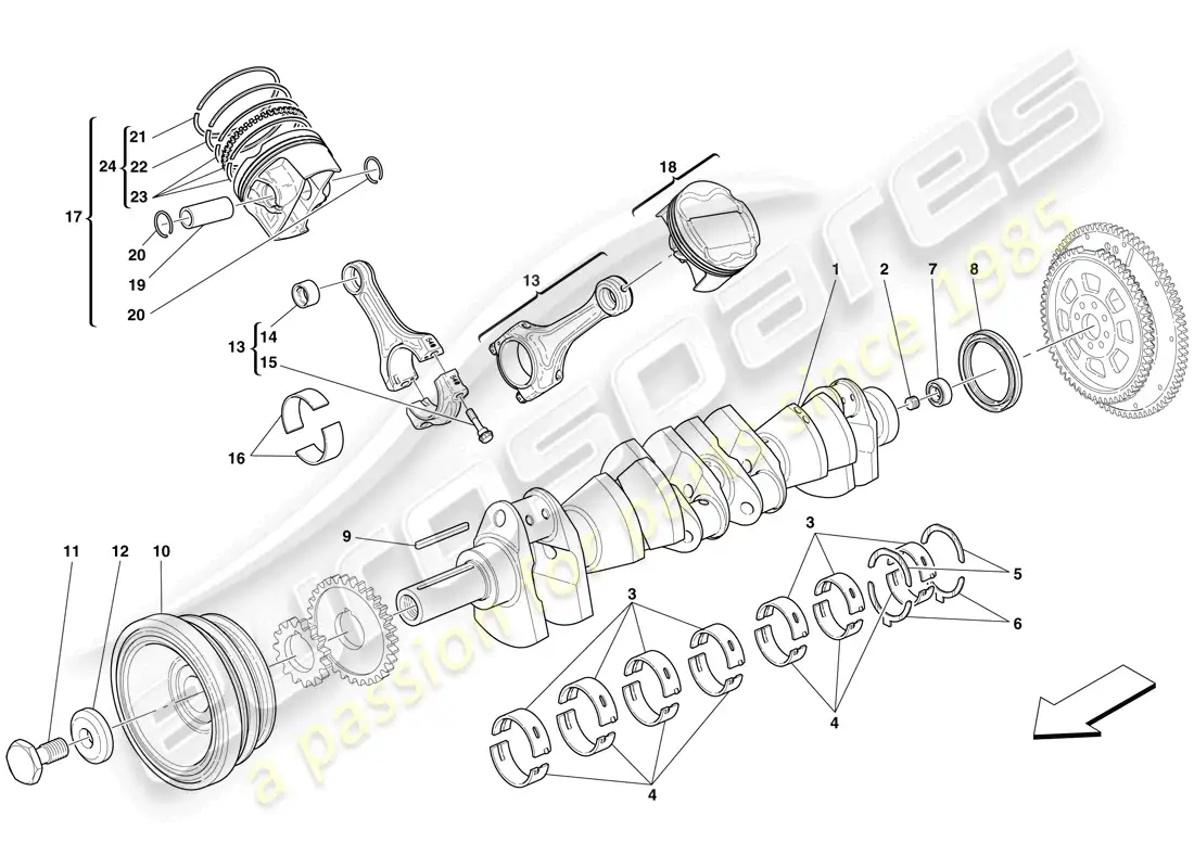 part diagram containing part number 176150