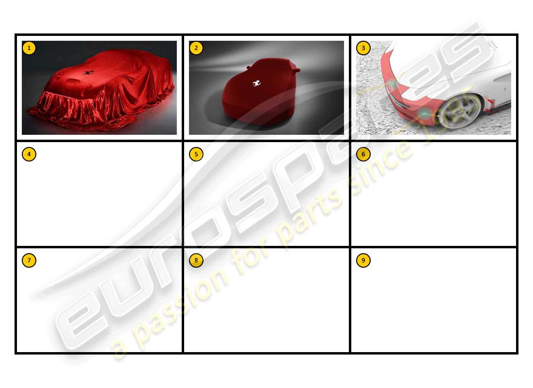 a part diagram from the ferrari ff parts catalogue