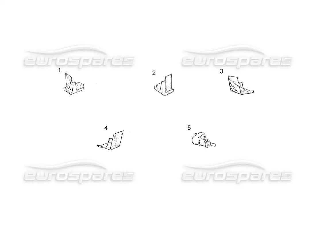 ferrari 250 gt (coachwork) door (continued) parts diagram