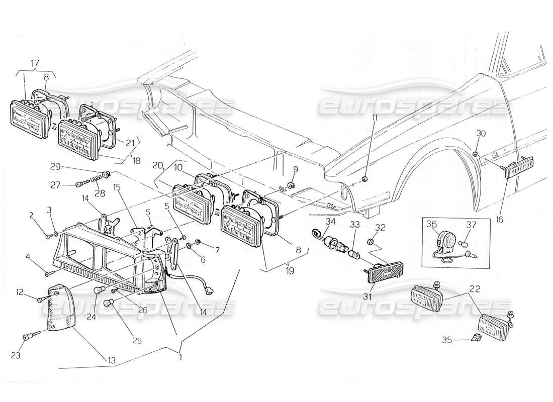 part diagram containing part number 30431374