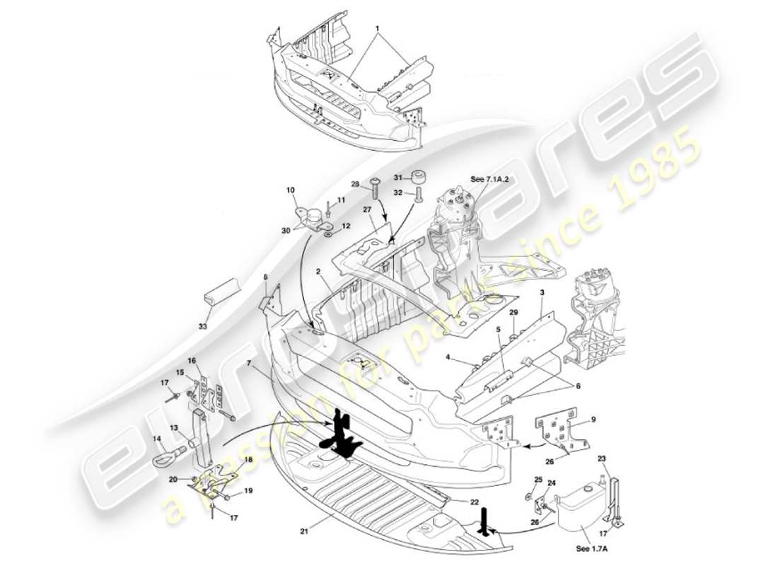 part diagram containing part number 1r12-322080-ac