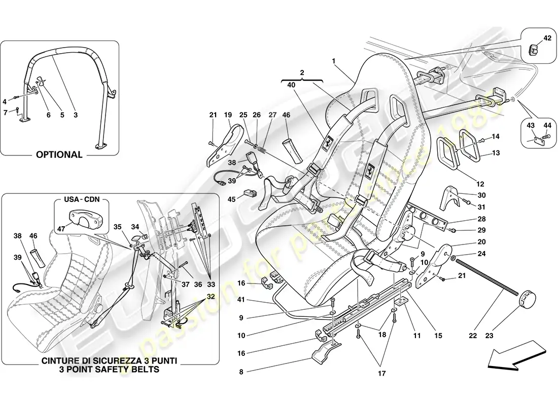 part diagram containing part number 694299..