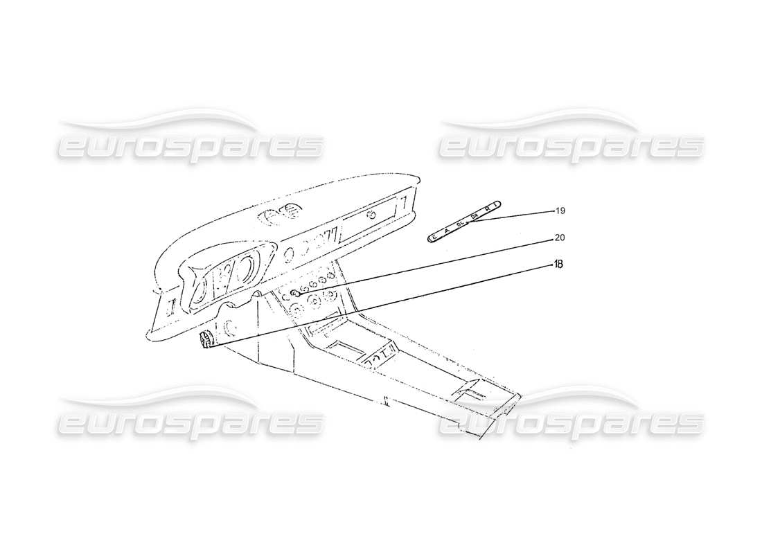 ferrari 275 (pininfarina coachwork) gruppo interuttori - bocchette ventilazione e accessori vari su mobiletto sotto plancia part diagram