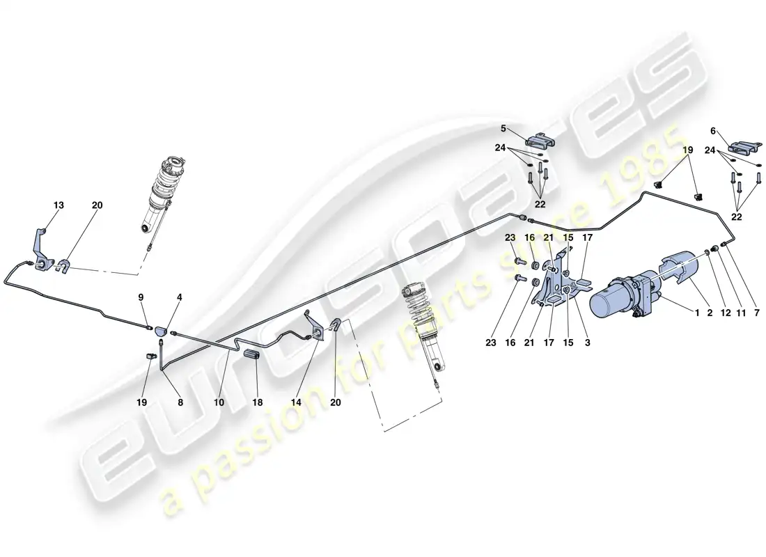 ferrari laferrari aperta (usa) lifting the vehicle parts diagram
