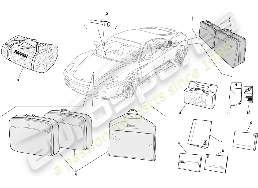 part diagram containing part number 691040..